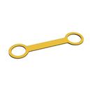 Fixador em Alça Elástica Dorsal Simples Amarelo Menor PP/P