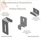 Fixador Inox Cimento/pedra Inicio C/parafuso E Broca - Fixarev