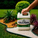 Fixador Líquido De Pedras 5 Litros Para Jardim E Calçamentos Selante Permeável Incolor Compactador De Solo Alta Re
