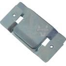 Fixador para Painel Zincado 1,90 x 48 x 97 mm Quadrilátero