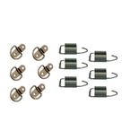FIXADOR PARA TOLDO MOLA E ARGOLA - Kit Com 12 Peças