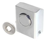 Fixador Porta Magnetico Inox Cromado