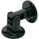 Fixador Porta Soprano Parede/Piso Pvc Preto - Kit C/12 Pecas Fixador Porta Soprano Parede/Piso Pvc Preto - Kit C/12 Pecas