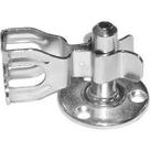 Fixador Porta Soprano Piso Zincado Cromado - Kit C/12 Pecas Fixador Porta Soprano Piso Zincado Cromado - Kit C/12 Pecas
