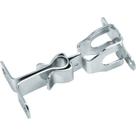 Fixador Porta Soprano Rodape Niquelado 3005.0180.01 - Kit C/12
