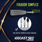 Fixador Suporte, Simples para Haste Tubular . Pacote com 10 Und