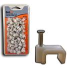 Fixadores Cabo Fios Paralelo 9mm de Parede c/ 100 pc e Prego - Rio Chens