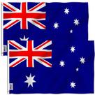 Flag Anley Australia, poliéster, 90x150cm, pacote com 2