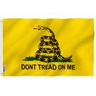Flag Anley Don't Tread On Me, poliéster de 4x6 pés