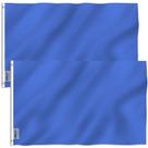 Flag Anley Fly Breeze, azul sólido, 90x150cm, poliéster, pacote com 2 unidades