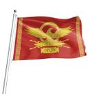 Flag Art Tap SPQR Romans Empires Senates and Peoples 90x150cm