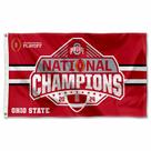 Flag College Flags & Banners Co. Buckeyes do estado de Ohio 2024