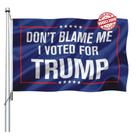 Flag Joven Não me culpe Eu votei em Trump 2024 3 x 5 pés