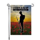 Flag Veterans Memorial para que não esqueçamos o poliéster 30x45cm
