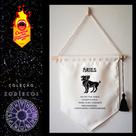 Flâmula decorativa signo Áries