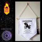 Flâmula decorativa signo Capricórnio