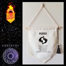 Flâmula decorativa signo Peixes