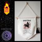 Flâmula decorativa signo Sagitário