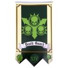 Flâmula Flag 2BUT Space Legion Swallowtail 76x127cm Death Guard
