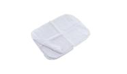 Flanela Branca 28x48cm Kit Com 12 Unidades