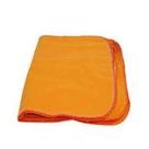 Flanela laranja ouro p panobom - 28 x 38