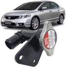 Flange bocal radiador honda new civic 2006 até 2011 com tampa 19050rnba01