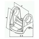 FLANGE CARDAN (C/ORELHAS) para MBB 1634 1938 2428 2638 2726 FLANGE CARDAN (C/ORELHAS) para MBB 1634 1938 2428 2638 2726