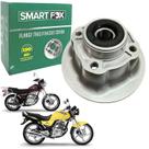 Flange coroa da roda traseira smartfox c/rolamento retentor intruder 125 yes 125 2002-2016