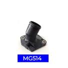 Flange da valvula termostatica, renault captur, duster, logan, sandero, 2009 em diante mg514