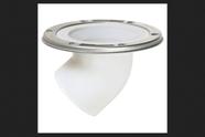 Flange de armário Sioux Chief ABS Offset com anel giratório Flange de armário Sioux Chief ABS Offset com anel giratório