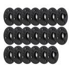 Flange de piso Home TZH, tubo de ferro preto de 1/2 polegada, pacote com 20