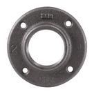 Flange de piso LDR Industries 310 F-2 preto de 2 polegadas