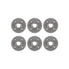 Flange de piso STZ 310 F-34-6 Ferro preto de 0,75 polegadas Flange de piso STZ 310 F-34-6 Ferro preto de 0,75 polegadas