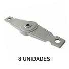 Flange Dianteira Roda Disco - Kit 8 Unidades