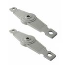 Flange Dianteira Roda Raiada - Kit 2 Unidades Flange Dianteira Roda Raiada - Kit 2 Unidades