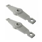 Flange Dianteira Roda Raiada - Kit 2 Unidades Flange Dianteira Roda Raiada - Kit 2 Unidades