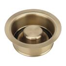 Flange e tampa de descarte de lixo de pia em aço inoxidável 304