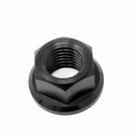 Flange Nut Metal Spacers Online M6 x 1.0 Thread Steel, pacote com 100