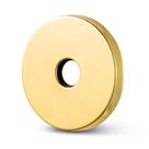 Flange para braço de chuveiro OFFO dourada 9 cm de diâmetro externo Flange para braço de chuveiro OFFO dourada 9 cm de diâmetro externo