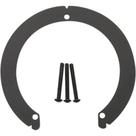 Flange Tanque Givi Bf03 CB 1000R 08/17 / CBR 1000RR 12/13 para Fixação de Bolsas Tanklock