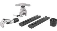 Flangeador e cortador de tubos jogo com 6 peças 1/8" à 1.1/8" VONDER