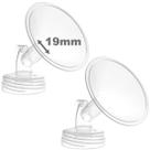 Flanges de bomba de leite Nenesupply compatíveis com Spectra S2 19 mm