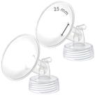 Flanges de bomba de mama Maymom com boca larga de 25 mm para Spectra S1/S2