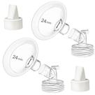 Flanges para Bomba de Leite PUMPMOM 24mm para Spectra S2 S1 Plus