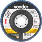 Flap disc 4.1/2" g80 costado fibra cônico p/ aço carb e inox Flap disc 4.1/2" g80 costado fibra cônico p/ aço carb e inox