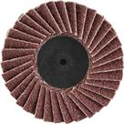 Flap-disc, Disco de Desbaste/acabamento, 2" - 50 mm, Cerâmico Grão 80, Para Sistema de Encaixe Rápido, Vonder OstenVonder