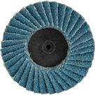 Flap-disc, Disco de Desbaste/acabamento, 2" - 50 mm, Óxido de Zircônio Grão 80, Para Sistema de Encaixe Rápido, Vonder OstenVonder