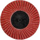 Flap-disc, Disco de Desbaste/acabamento, 3" - 75 mm, Cerâmico Grão 80, Para Sistema de Encaixe Rápido, Vonder Flap-disc, Disco de Desbaste/acabamento, 3" - 75 mm, Cerâmico Grão 80, Para Sistema de Encaixe Rápido, Vonder