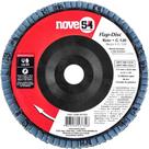Flap-disc, Disco de Desbaste/acabamento, 4.1/2" - 115 mm, Grão 120, Nove54 OstenVonder