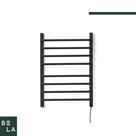 FLAPE - Toalheiro Térmico Grande Preto 220V - Lado Direito
